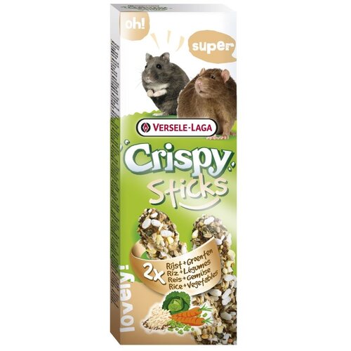 Versele Laga Prestige 2 Stick Hamsters&amp;amp;Rats &amp;amp;#8211; Rice&amp;amp;Vegetables &amp;amp;#8211; 110 g Slike