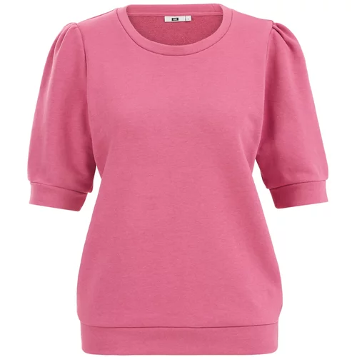 WE Fashion Sweater majica roza / prljavo roza