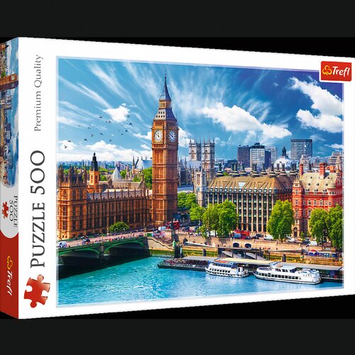 Trefl puzzle 500 delova sunčani londonski dan Slike