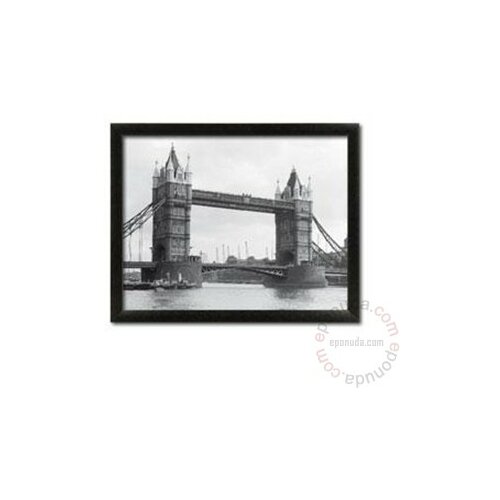 Deltalinea crno bela slika London Tower Bridge 60 x 80 Slike