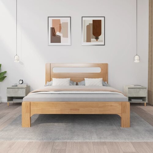 VidaXL Nočna omarica 2 kosa betonsko siva 50x46x50 cm inženirski les Slike