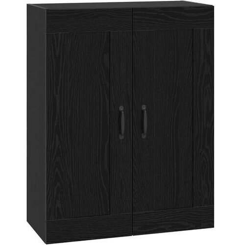 vidaXL Ormar za Zid Crni hrast 69 5 x 34 x 90 cm Konstruirano drvo - Crni hrast Cijene