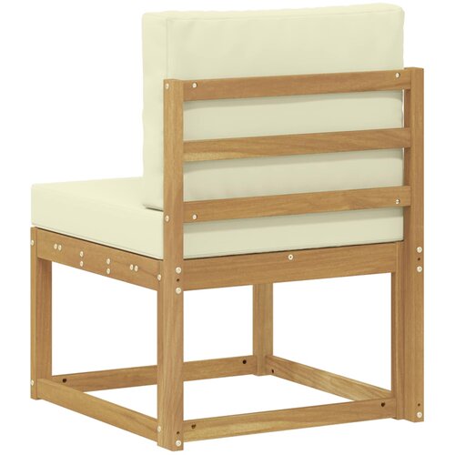  Set vanjskih sofa Bijela i krem 59 x 63 x 73 cm Slike