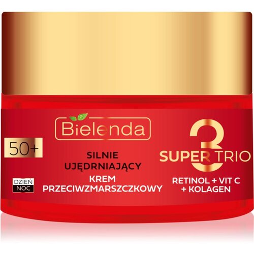 Bielenda Super Trio učvršćujuća krema protiv bora 50+ 50 ml Cijene