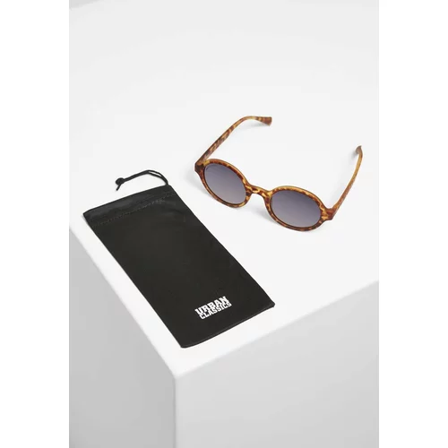 Urban Classics Accessoires Sunglasses Retro Funk UC brown leo/grey