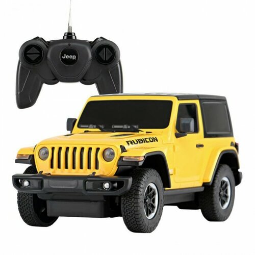 Rastar automobil džip jeep wrangler rc 1 žuti Slike