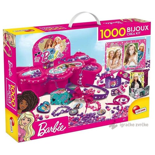 Barbie ® set za pravljenje nakita 1000pcs lisciani Slike