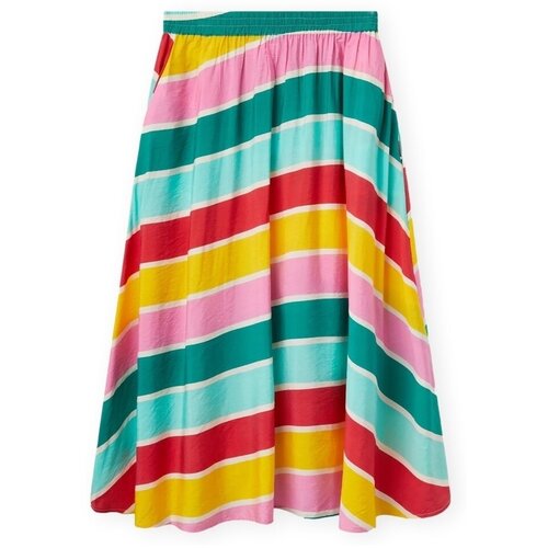 Compania Fantastica Krila COMPA&amp;Ntilde;IA FANT&amp;Aacute;STICA Skirt 11109 - Stripes 9 Večbarvna Slike