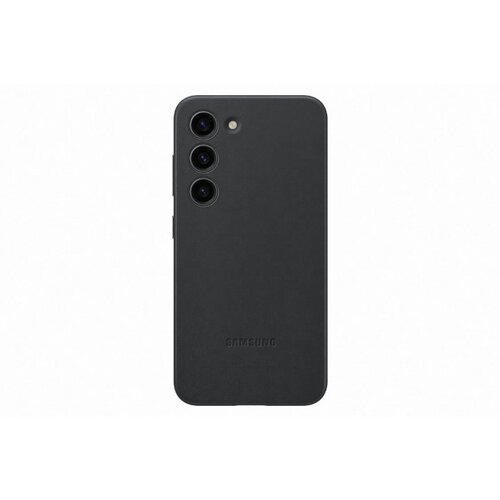 Samsung galaxy S23 leathe case black Cene