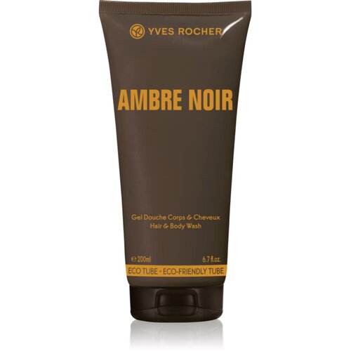 Yves Rocher Ambre Noir gel za prhanje za telo in lase za moške 200 ml Cene
