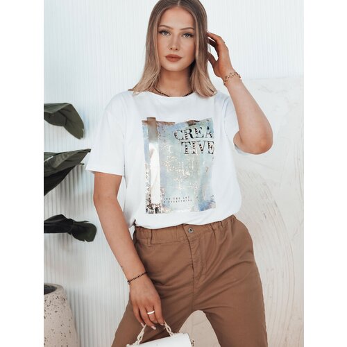 DStreet T-shirt damski CREATIVE biały Cijene