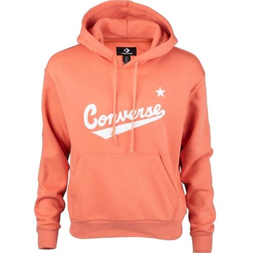 Converse SCRIPTED LOGO FLEECE HOODIE Ženska majica, narančasta, veličina Cijene