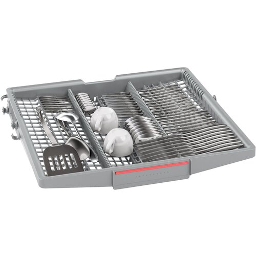 Bosch SMS4EMW06E Serija 4 Samostojeci 60 pomivalni stroj cm, bela Povezava doma. Slike