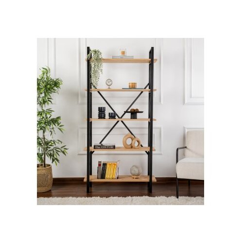 Hanah home Polica Zirel (Hrast/Crna) Cijene