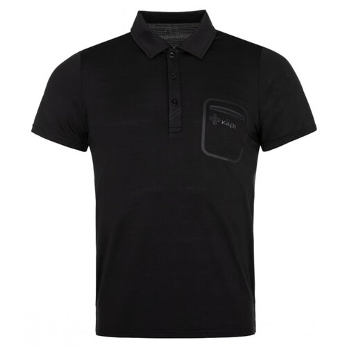 Kilpi GIVRY-M BLACK men's polo shirt Slike