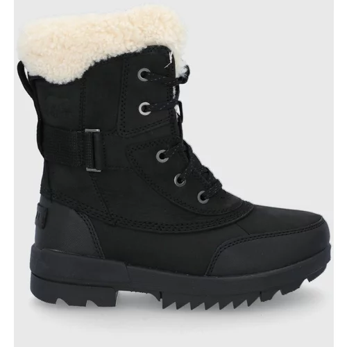 Sorel Kožne čizme za snijeg Torino Parc II Boot WP boja: crna