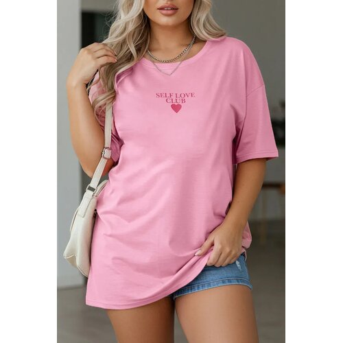 Trendyol Ženska majica TBBSS24BF00011, Roze Cene
