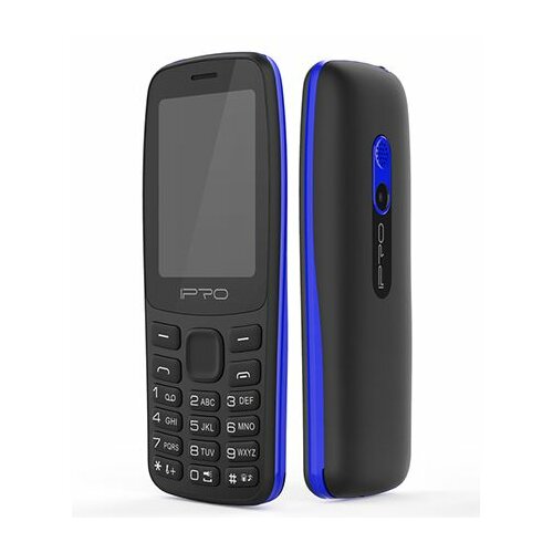Ipro 2G gsm feature mobilni telefon 2.4'' LCD/1000mAh/32MB/DualSIM/Srpski jezik/plava Slike