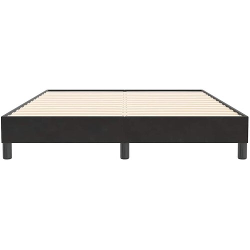 Box Spring krevet bez madraca crni 160x210 cm samt Slike