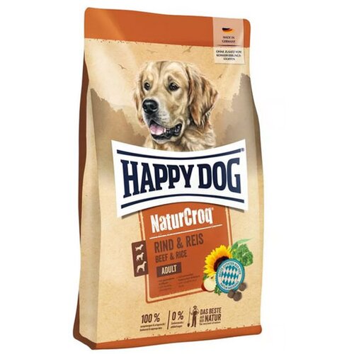 Happy Dog hrana za pse naturcroq govedina pirinač 15kg 19KROHD000045 Slike