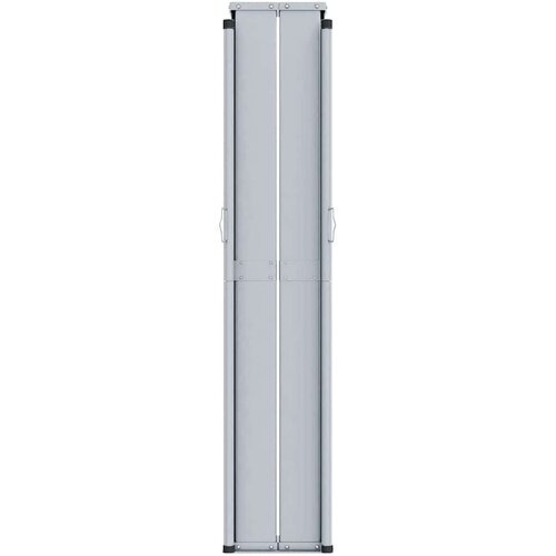 VidaXL Uvlačiva bočna tenda smeđa 220 x 1000 cm Slike