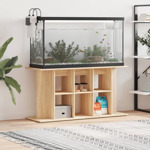  Stalak za akvarij Sonoma hrast 120x40x60 cm Konstruirano drvo Slike