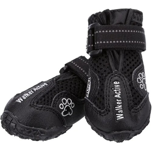 Trixie čizmice za pse Walker Active Crna Slike