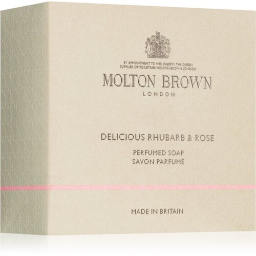Molton Brown Rhubarb &amp;amp; Rose Perfumed Soap sapun za ruke i tijelo 150 g Slike