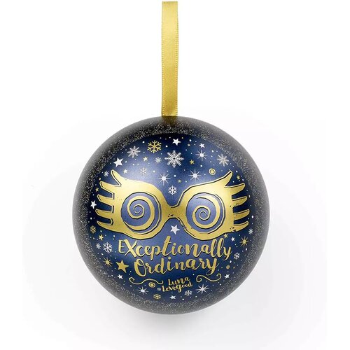 Grupo Ogrlica Luna Lovegood s naočalama i božićnom kuglicom Slike