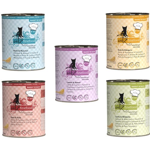 catz finefood Ragout 6 x 380 g - Mje&scaron;ovito pakiranje (5 vrsta) Cijene