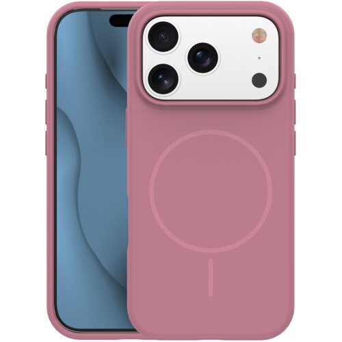 Onasi Mat Liquid silikonski ovitek z MagSafe za iPhone 17 Pro - Blush Slike