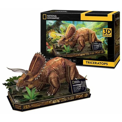 Cubicfun 3D puzle dinozaver triceratops