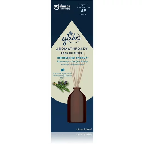 Glade Aromatherapy Refreshing Energy aroma difuzor s polnilom Rosemary + Juniper Berry 80 ml