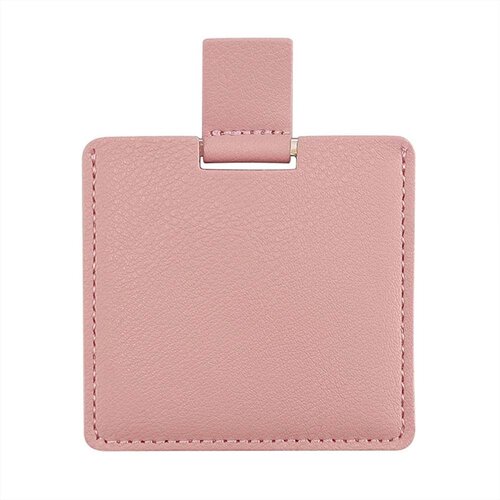 INF Kompaktno prenosno ogledalo iz nerjavečega jekla s PU etuijem Pink, (5000290791) Slike