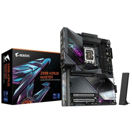 Gigabyte MB Z890 AORUS MASTERLGA1851 4xDDR55xM.2 4xSATA12xUSB DP ATXHDMI, RAID, THUNDERBOLT Cijene