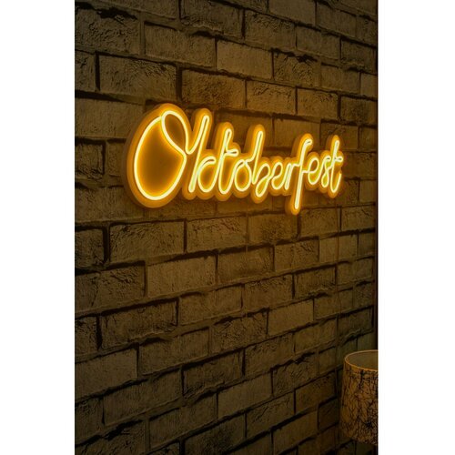 Wallity Dekorativna plastična LED rasveta Oktoberfest Yellow Slike