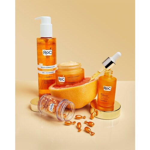 Roc Multi Correxion Revive + Glow revitalizirajući gel za či&amp;scaron;ćenje 177 ml Slike