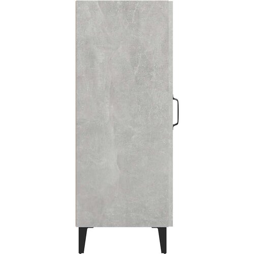  Komoda siva boja betona 34,5x34x90 cm od konstruiranog drva Slike