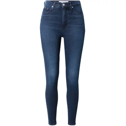 Calvin Klein Jeans Kavbojke temno modra