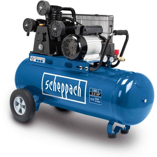 Scheppach kompresor za vazduh HC550TC, 2200W, 100l, 10 bara Slike