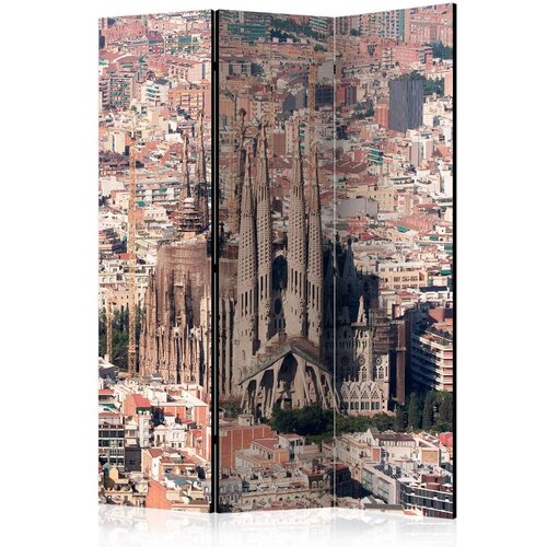 Paravan u 3 dijela - Heart of Barcelona [Room Dividers] 135x172 Slike