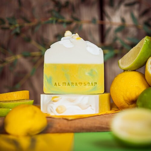 Almara Soap Fancy Bitter Lemon ročno izdelano milo 100 g Slike