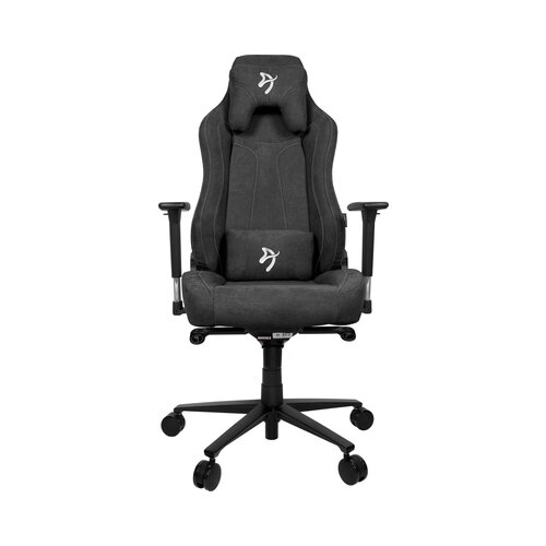 AROZZI gaming stol Vernazza, mehka tkanina, temno siv Cene