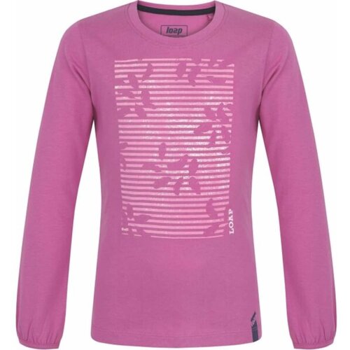 LOAP Girl&amp;#039;s t-shirt BILANKA Pink/White Slike