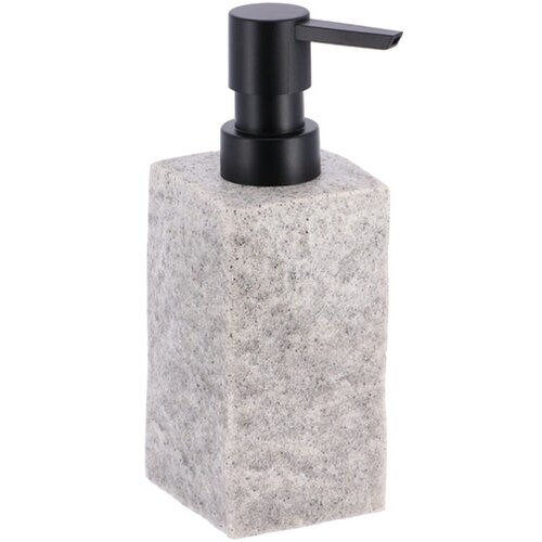  DOZATOR ZA SAPUN 260 ML ČETVRTASTI SIVA PAVIA TENDANCE Slike