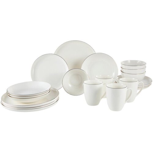 Novel kombinirani servis new bone china Slike