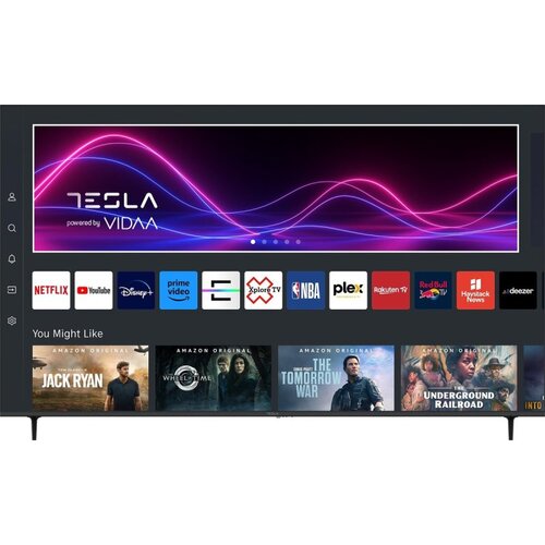 Tesla TV 55S645BUS, 55", Smart, LED, 4K UHD, Google TV, crni Cene