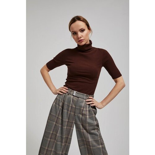 Moodo Ribbed turtleneck blouse Cijene