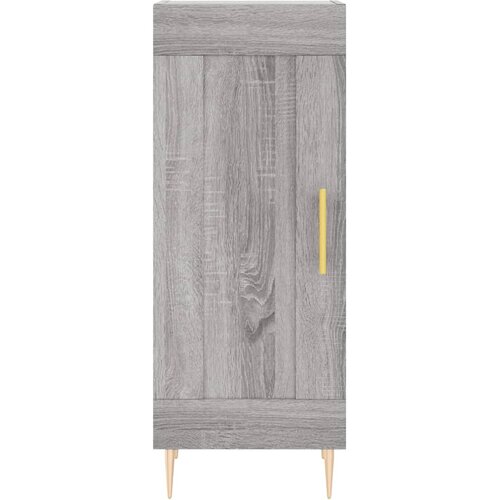  Visoka komoda siva sonome 34,5x34x180 cm od konstruiranog drva Slike