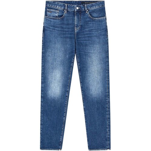 EAX Kavbojke slim 5 Pockets Pant Modra Slike